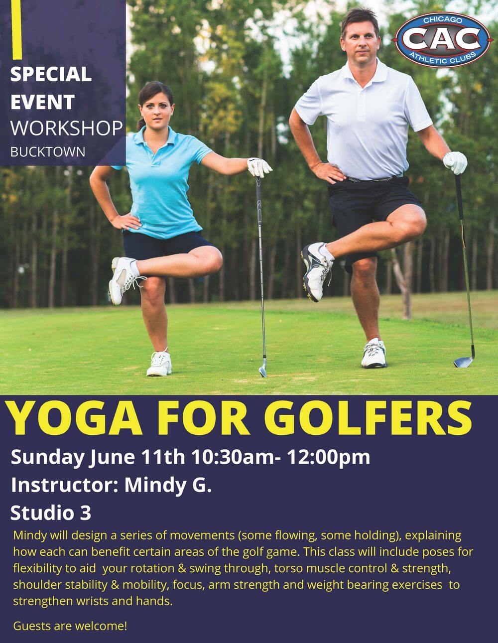 BAC Pop Up Yoga for Golfers